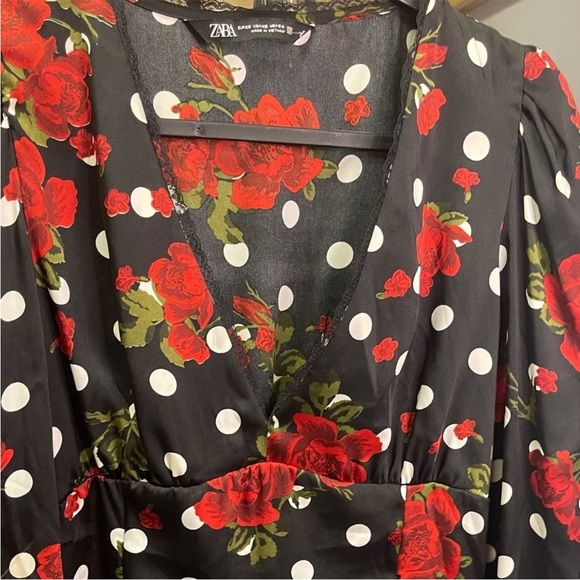 NWOT Zara Blouse Romantic style - Picture 10 of 13